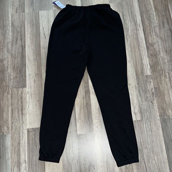 DEF LEPPARD Black Joggers-M NWT! - Picture 5 of 8
